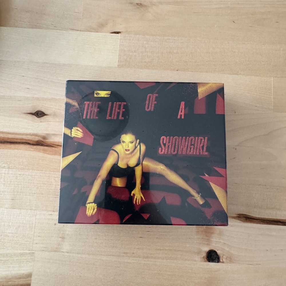 Taylor Swift Life of a Showgirl Deluxe CD w/ Charm